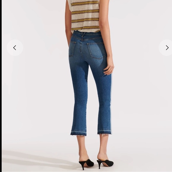 Veronica Beard Carolyn Baby Boot High Rise Jeans - Picture 6 of 16